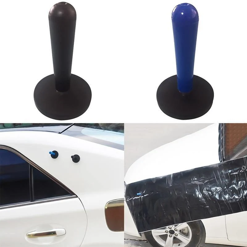 4 stücke 3D Carbon Faser Auto Folie Magnet Halter Vinyl Film Auto Wrap Tool Magnetische Anwendung Werkzeug Auto Auto Fix installieren Werkzeuge