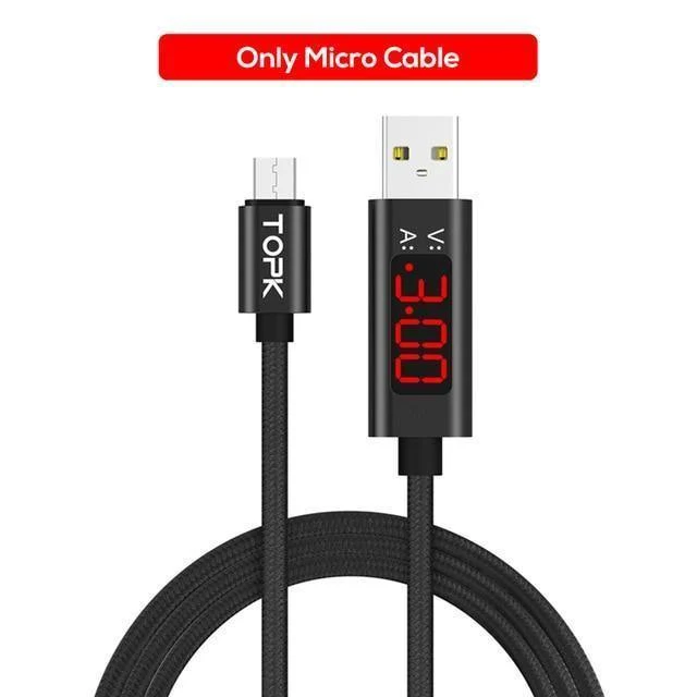 TOPK Handy-Ladegerät 18W Quick Charge 3.0 Schnelles USB-Ladegerät EU-Stecker Wand-Reiseadapter für Samsung Galaxy S9/S8 Xiaomi LG