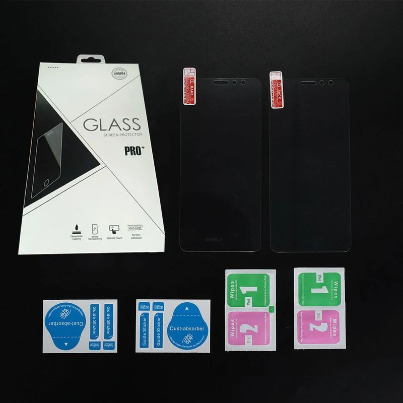 Telefon Displayschutzfolie aus gehärtetem Glas HD-Telefonzubehör Anti Fingerabdruck 0.26 mm Anti Kratzer Gehärtetes Glas