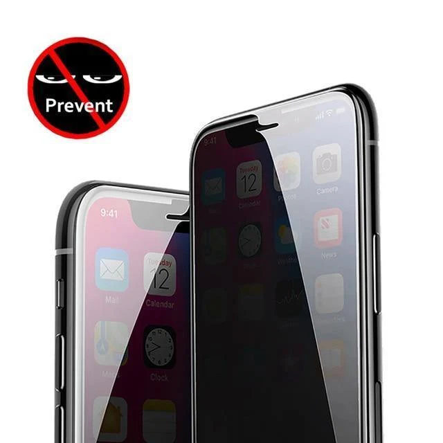 Baseus Privatsphäre Schutz Displayschutzfolie für iPhone X 10 3D vollständige Abdeckung Anti Spy gehärtetes Glas Schutzglas für iPhoneX