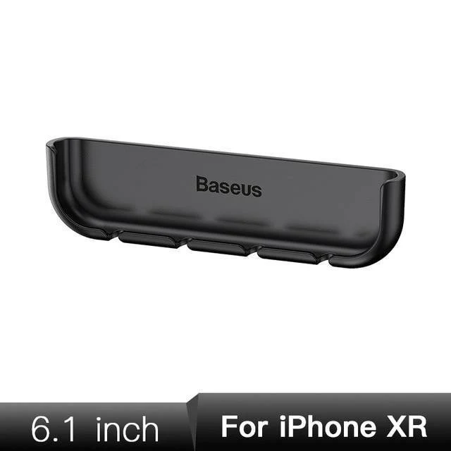 Baseus Displayschutzfolie Hartglas-Werkzeugset für iPhone XS Max XR X Film Einkleben Installation mit Kabelaufwicklung Organizer