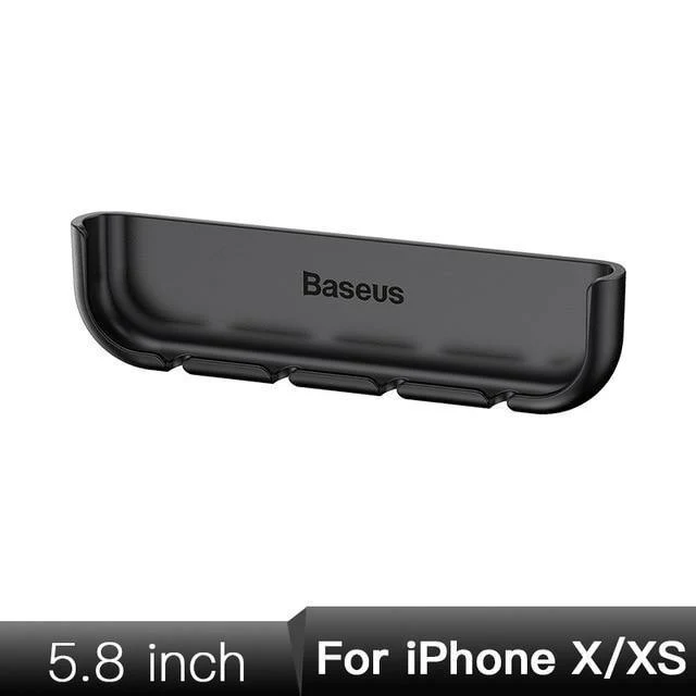 Baseus Displayschutzfolie Hartglas-Werkzeugset für iPhone XS Max XR X Film Einkleben Installation mit Kabelaufwicklung Organizer