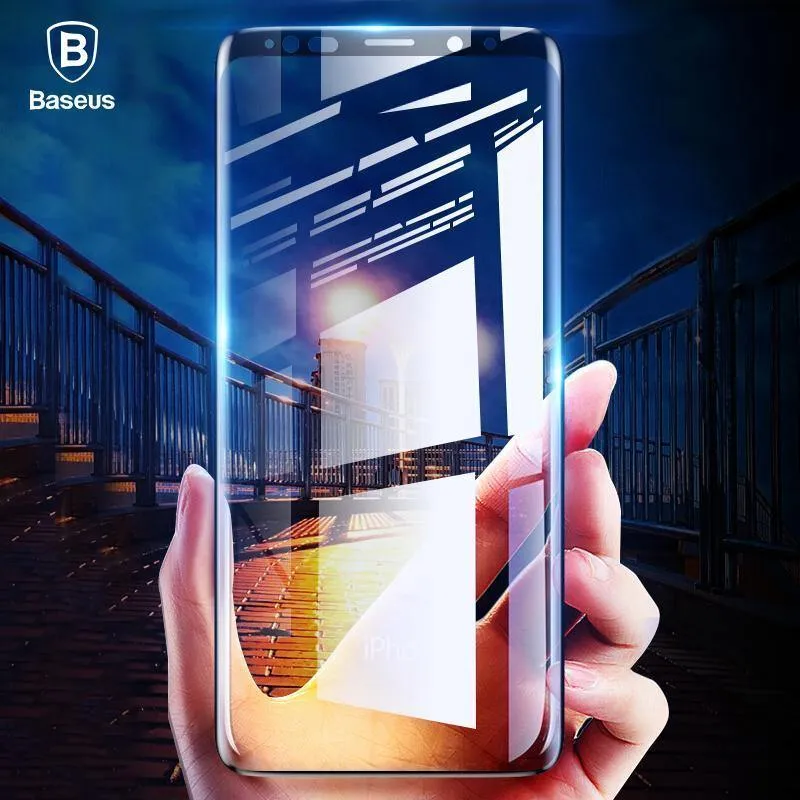 Baseus 0.3 mm Displayschutz aus gehärtetem Glas für Samsung Galaxy Note 9, gebogene Schutzfolie aus gehärtetem Glas für Samsung Note9