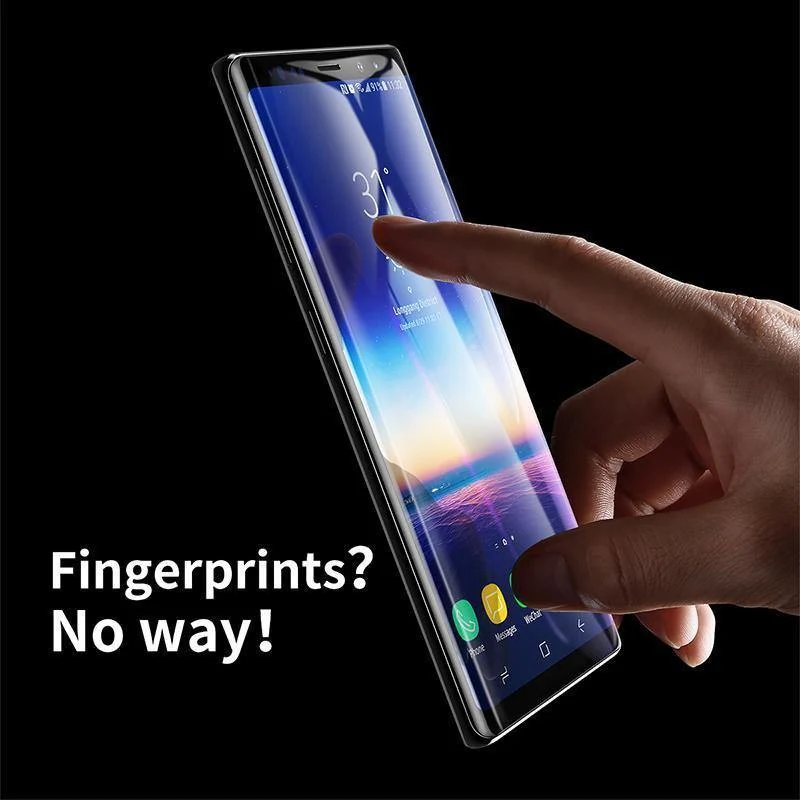 Baseus 0.3 mm Displayschutz aus gehärtetem Glas für Samsung Galaxy Note 9, gebogene Schutzfolie aus gehärtetem Glas für Samsung Note9