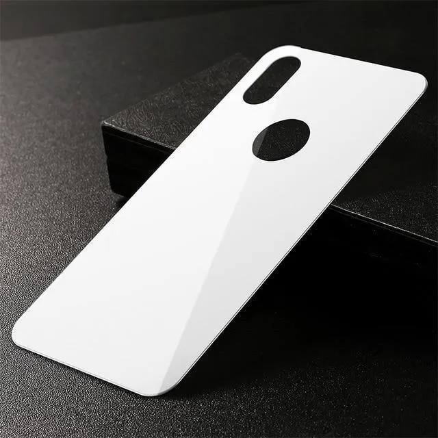 Baseus Back Displayschutz aus gehärtetem Glas für iPhone Xs Max Vollständige Abdeckung Rückschutz Hartglasfolie für iPhoneXS Max