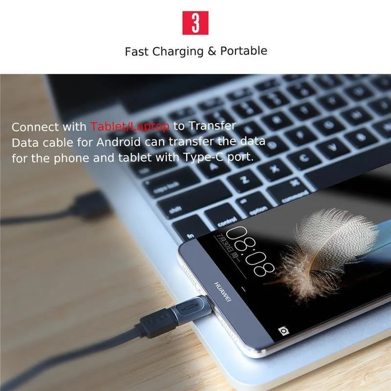 ROCK Micro USB Adapter USB-C 3.1 OTG Konverter Typ-c Schalter für Android Smartphone Ladegerät Daten Anschluss