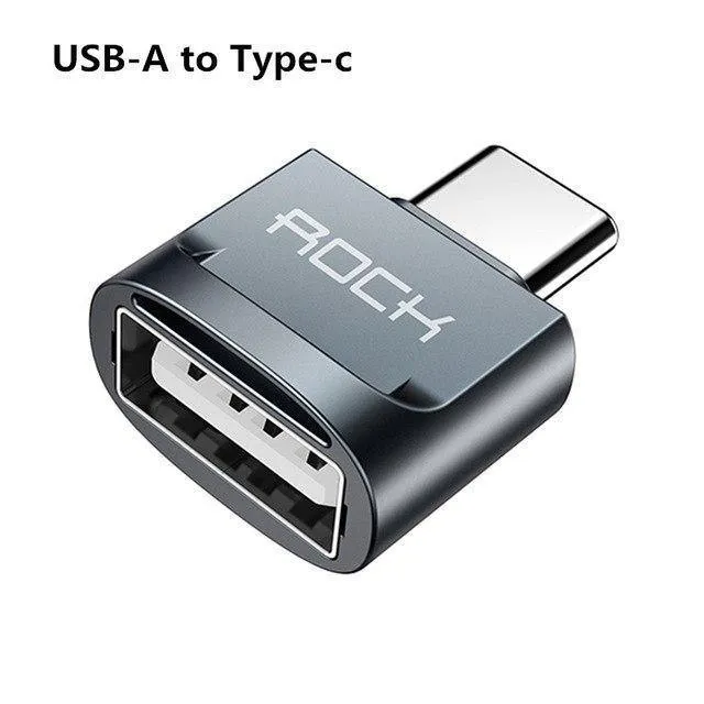 ROCK Micro USB Adapter USB-C 3.1 OTG Konverter Typ-c Schalter für Android Smartphone Ladegerät Daten Anschluss