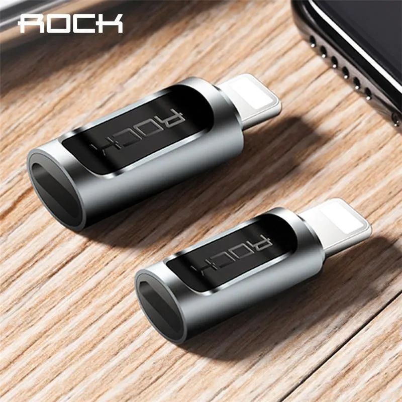 ROCK Telefon Adapter Typ-c Micro zu Lade für iPhone 6 7 8 X Ladegerät Adapter 2.4 EINE Schnelle Lade kabel Adapter für iPad iPod