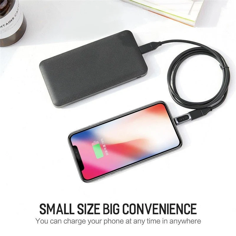ROCK Telefon Adapter Typ-c Micro zu Lade für iPhone 6 7 8 X Ladegerät Adapter 2.4 EINE Schnelle Lade kabel Adapter für iPad iPod