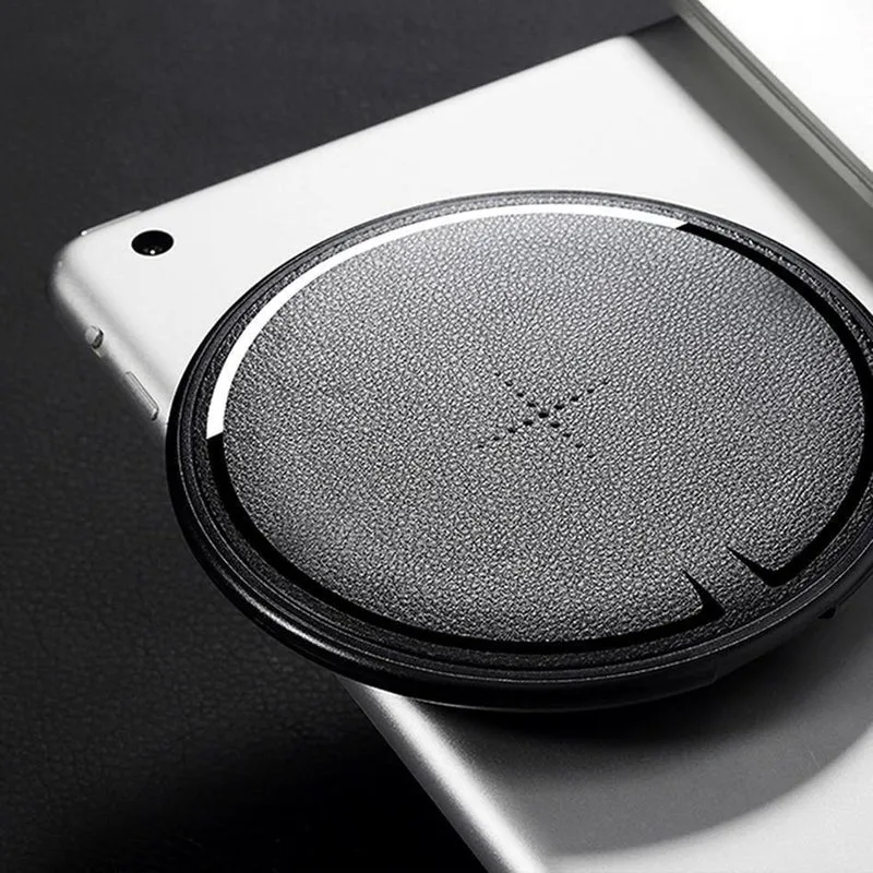 ROCK Für iPhone Samsung Drahtlose Ladegerät, 10W Desktop Smartphone Qi Drahtlose Ladegerät Für iPhone X Galaxy S8 Hinweis 8 WPC FOD