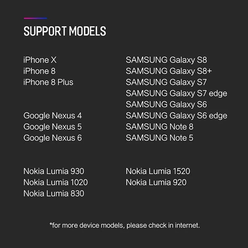 ROCK Für iPhone Samsung Drahtlose Ladegerät, 10W Desktop Smartphone Qi Drahtlose Ladegerät Für iPhone X Galaxy S8 Hinweis 8 WPC FOD