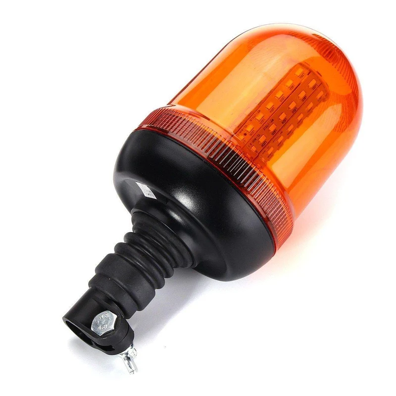 DC 12V-24V 80 LED-Blinkblitzleuchte, Notfallwarnleuchte, bernsteinfarbene Lampe, Ampel, Verkehrssicherheit