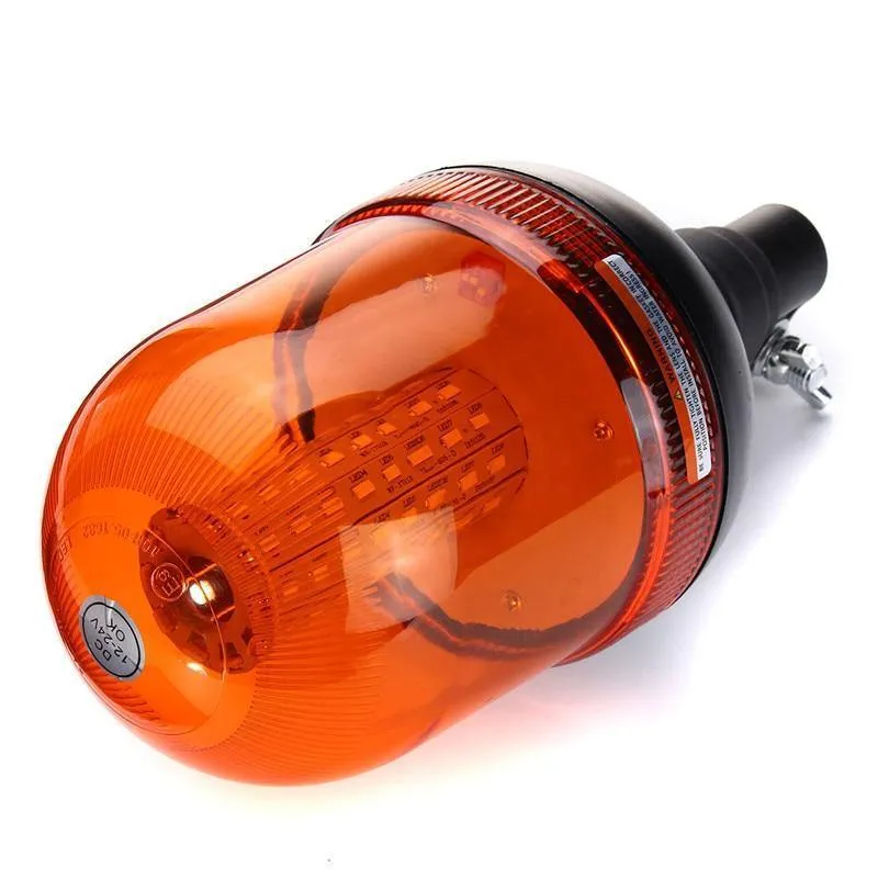 DC 12V-24V 80 LED-Blinkblitzleuchte, Notfallwarnleuchte, bernsteinfarbene Lampe, Ampel, Verkehrssicherheit
