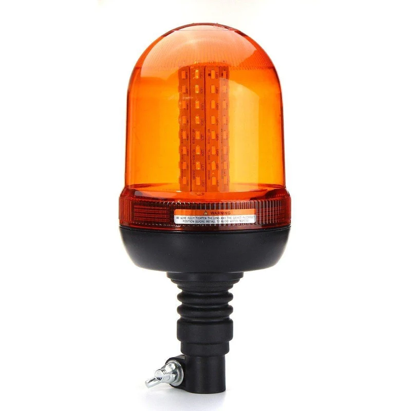 DC 12V-24V 80 LED-Blinkblitzleuchte, Notfallwarnleuchte, bernsteinfarbene Lampe, Ampel, Verkehrssicherheit