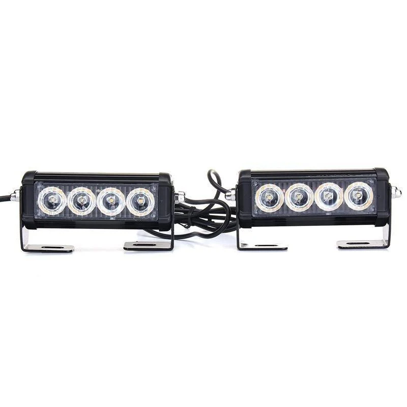 Notfall-Blitzlichtleiste, 8 LEDs, Warnleuchte, Ampel, Verkehrssicherheit