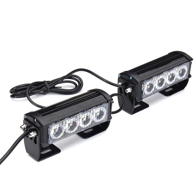 Notfall-Blitzlichtleiste, 8 LEDs, Warnleuchte, Ampel, Verkehrssicherheit