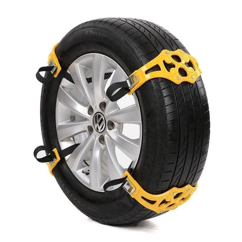 Schneeketten Universal Auto Für 165-265mm Reifen Winter Fahrbahn Sicherheit Reifen Ketten Klettern Schlamm Anti-Slip auto-styling