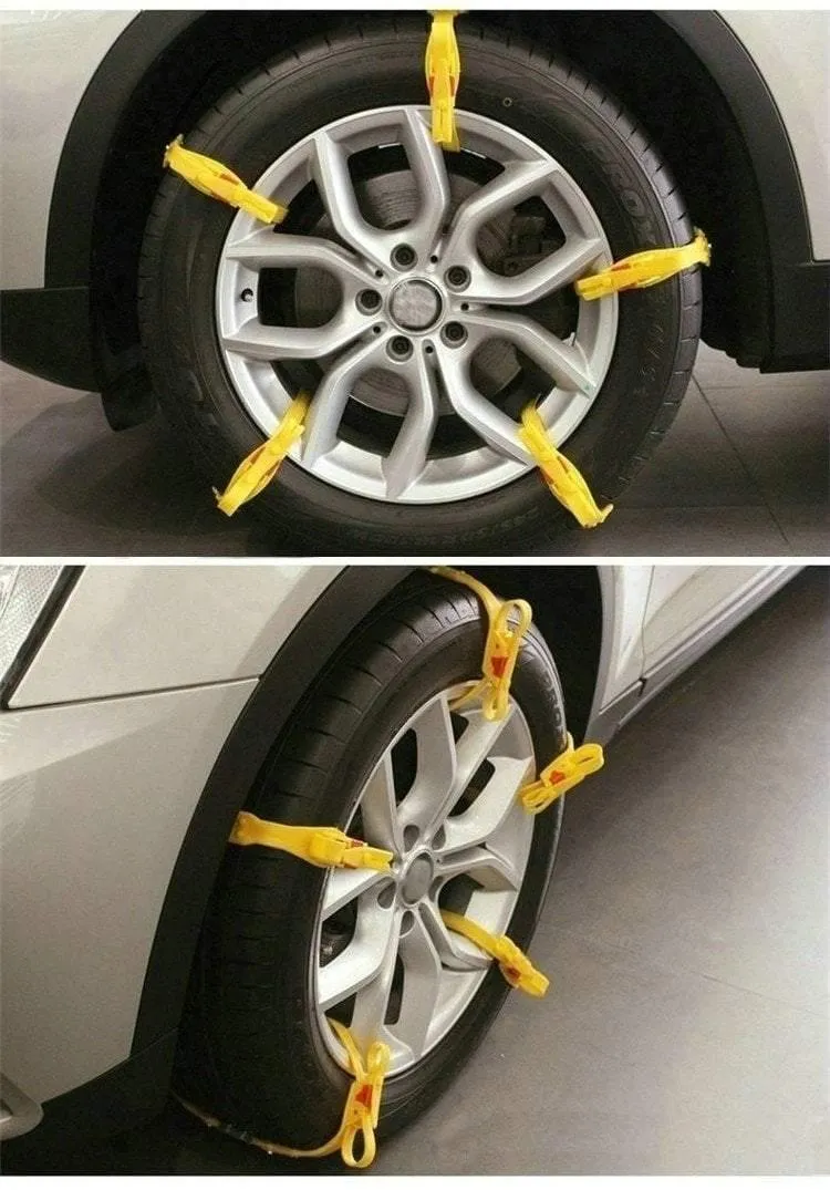 10Pcs / Lot Auto Schlamm Reifen Lkw Schneeketten Für Auto Winter Räder Schutz Reifenketten Automobile Verkehrssicherheit Zubehör