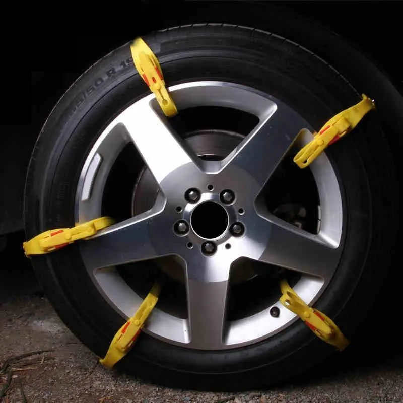 10Pcs / Lot Auto Schlamm Reifen Lkw Schneeketten Für Auto Winter Räder Schutz Reifenketten Automobile Verkehrssicherheit Zubehör