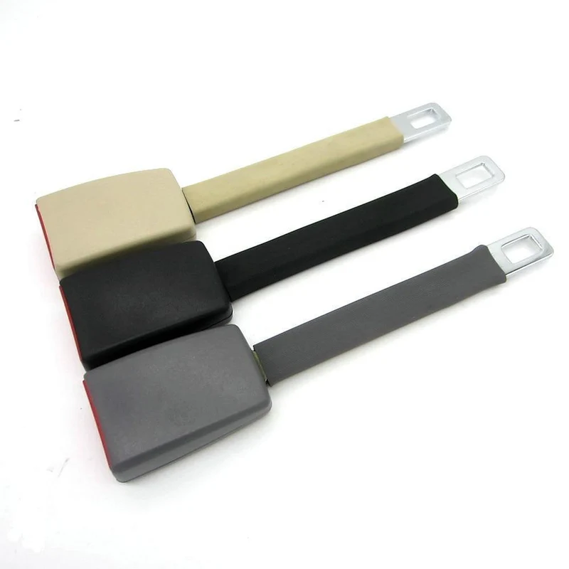 E24 Safe Certified Rigid Stem-Sicherheitsgurtverlängerer für Autos Sicherheitsgurtverlängerung für Kinderautositze Schwarz Grau Beige