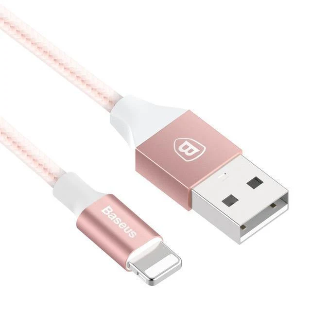 Baseus USB-Kabel für iPhone XS Max XR X 8 7 6 6s Plus 5 5S SE iPad Air Mini Schnellladeladegerät Datenkabel Handykabel