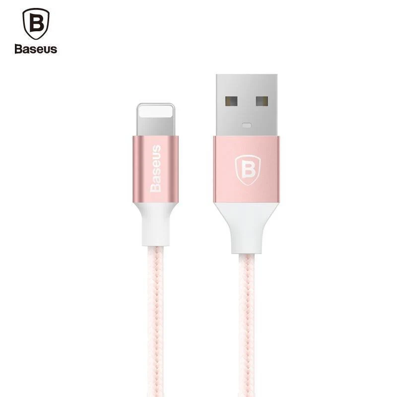 Baseus USB-Kabel für iPhone XS Max XR X 8 7 6 6s Plus 5 5S SE iPad Air Mini Schnellladeladegerät Datenkabel Handykabel