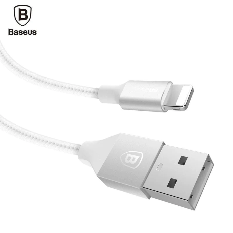 Baseus USB-Kabel für iPhone XS Max XR X 8 7 6 6s Plus 5 5S SE iPad Air Mini Schnellladeladegerät Datenkabel Handykabel