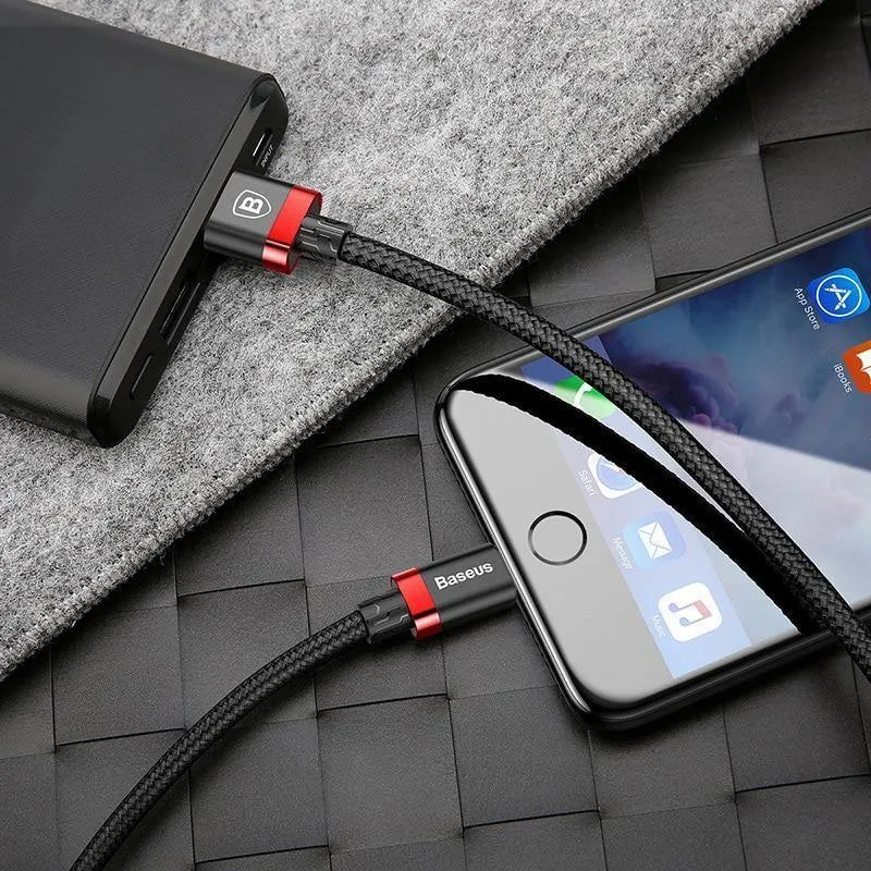 Baseus USB-Kabel für iPhone Xs Max Xr X 8 7 6 6s 5 5s se iPad Air Mini Schnelllade-Ladegerät Kabel Handykabel