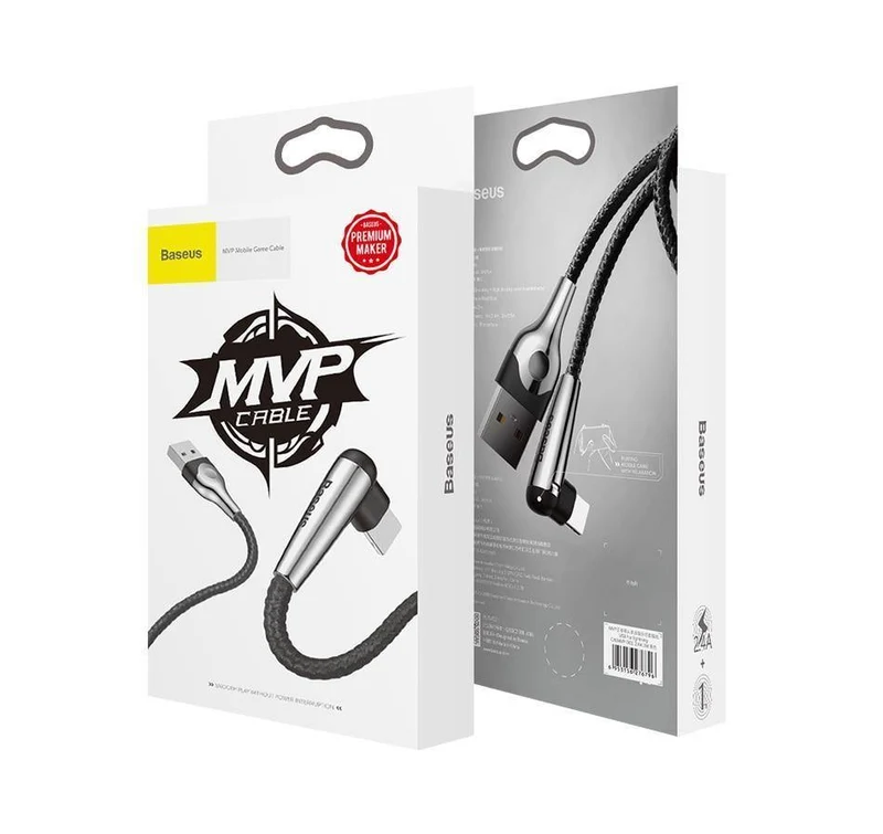 Baseus Lighting USB-Kabel für iPhone XS Max XR X 8 7 6 6S SE 5 Schnellladekabel 90-Grad-Daten-Handykabel