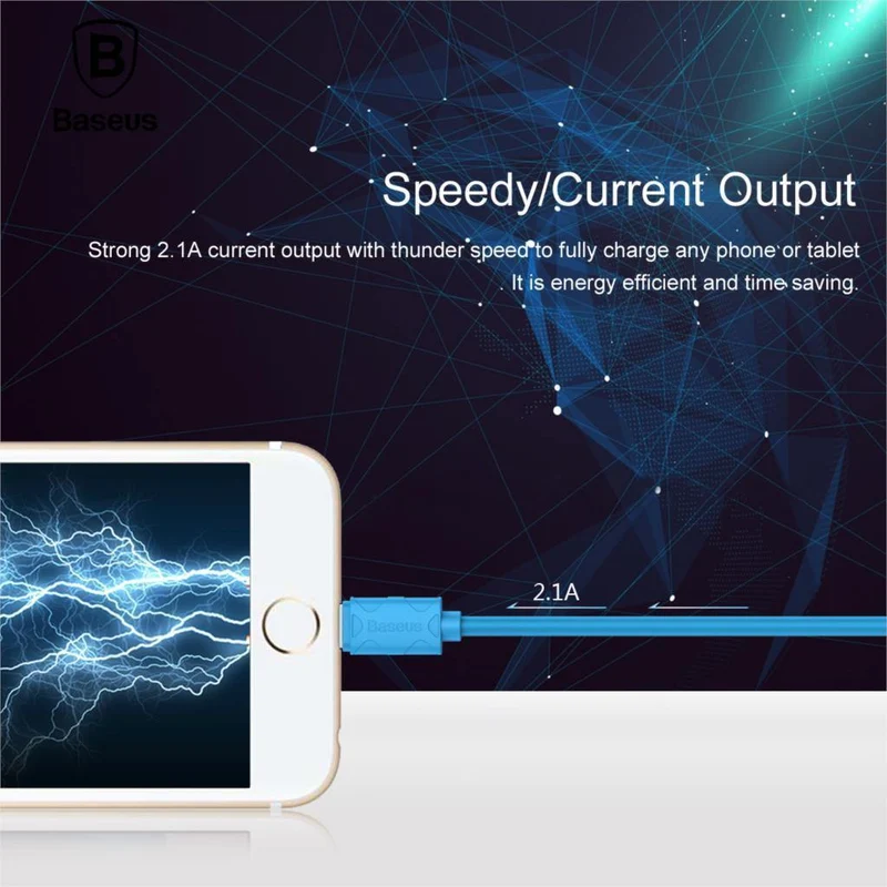 Baseus USB-Kabel für iPhone Xs Max Xr X 8 7 6 6S 5 5S SE iPad mini Ladeladegerät Kabeladapter Datenkabel für Mobiltelefone