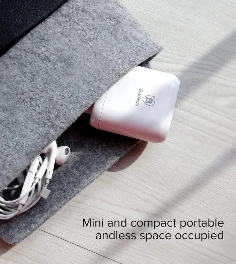 Baseus 23W Quick Charge 3.0 USB-Ladegerät für iPhone Samsung Xiaomi QC3.0 5V/3A Schnelllade-EU-Reisewand-Handyladegerät