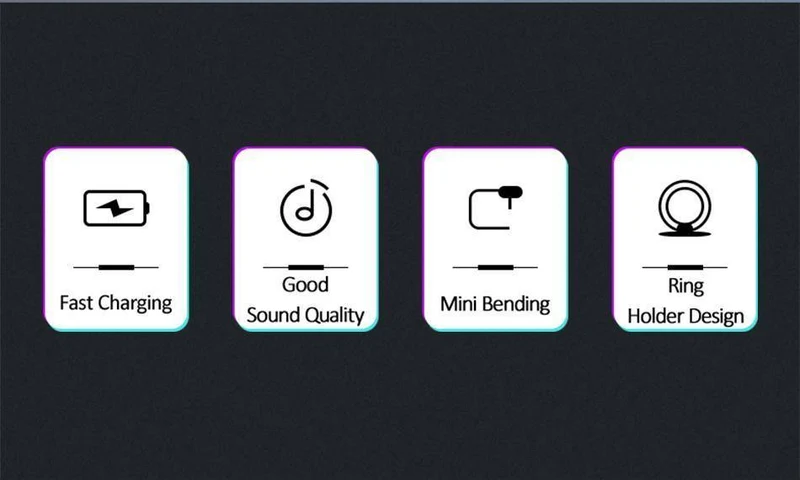 Dual für Blitzringhalterung Adapter USAMS 3.5mm Audio- und Ladegerät Telefonhalterung 2A Schnellladeadapter OTG für iPhone iOS