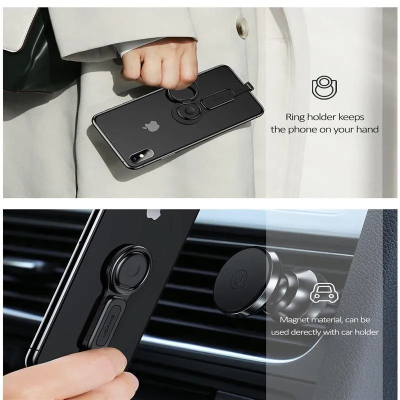 Dual für Blitzringhalterung Adapter USAMS 3.5mm Audio- und Ladegerät Telefonhalterung 2A Schnellladeadapter OTG für iPhone iOS