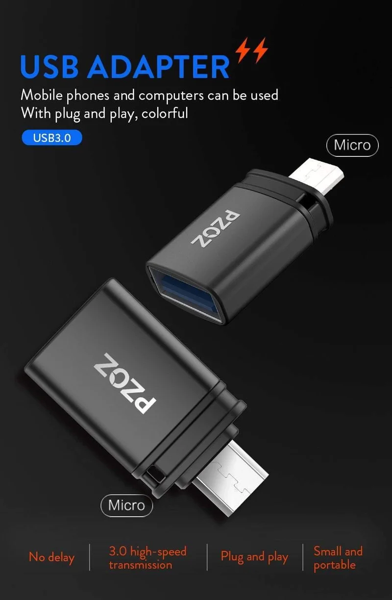 otg adapter micro usb zu usb 2.0 konverter usb-otg micro-usb microusb otg für samsung xiaomi android Tablet handy