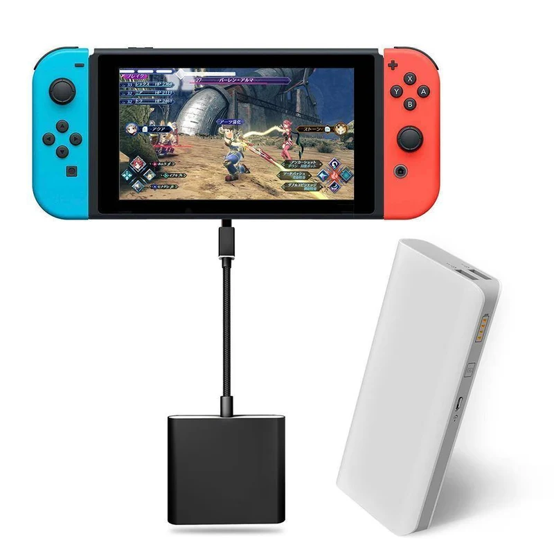 HDMI Typ C Adapter für Nintend Switch Hub USB-C auf HDMI Mini Switch Dock Station HD Transfer für MacBook Xiaomi Laptoptelefone