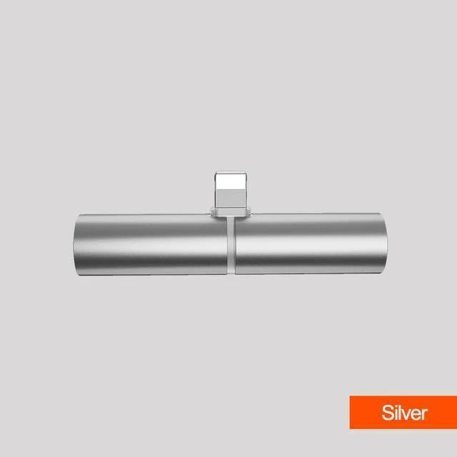 Handy-Adapter-Kabel Audio-Ladeadapter für 7 8 plus iPhone X Xs Max Xr USB IOS 2 im 1-Kopfhörerstecker-Legierungsverbinder