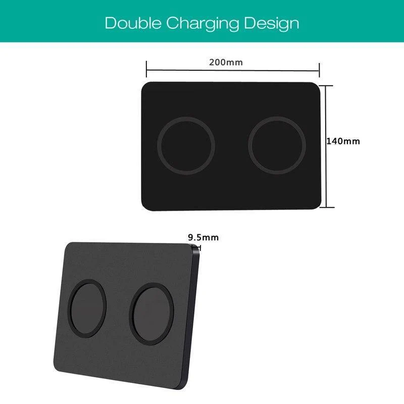 Suntaiho Qi Doppel Drahtlose Ladegerät Ladestation für iPhone 8 Telefon Smart telefon Lade Dock Stehen Für Samsung Note 8