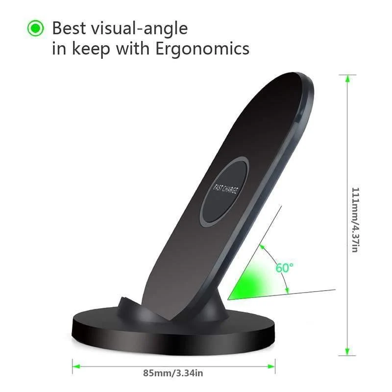 [Qi Wireless Charger 10W], Suntaiho Wireless Charger für Samsung Galaxy Note 8 S8 Plus S7 S6 Edge Phone Schnelles kabelloses Laden