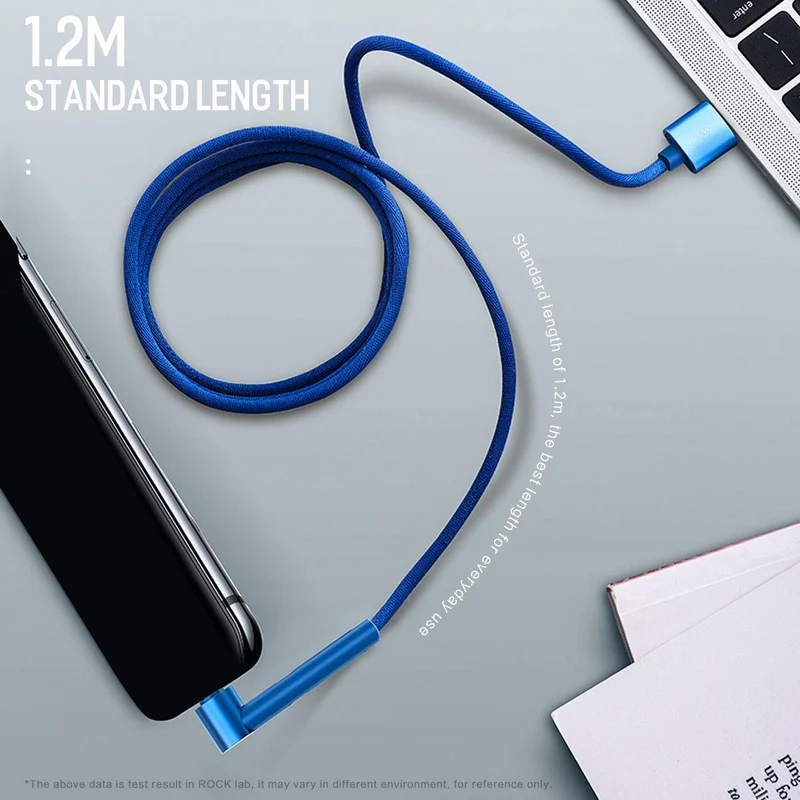ROCK Metall USB Kabel Halter für iPhone XS Max Ladegerät USB Daten Kabel für iPhone X 8 7 6 6s Plus Ladekabel Telefon Adapter