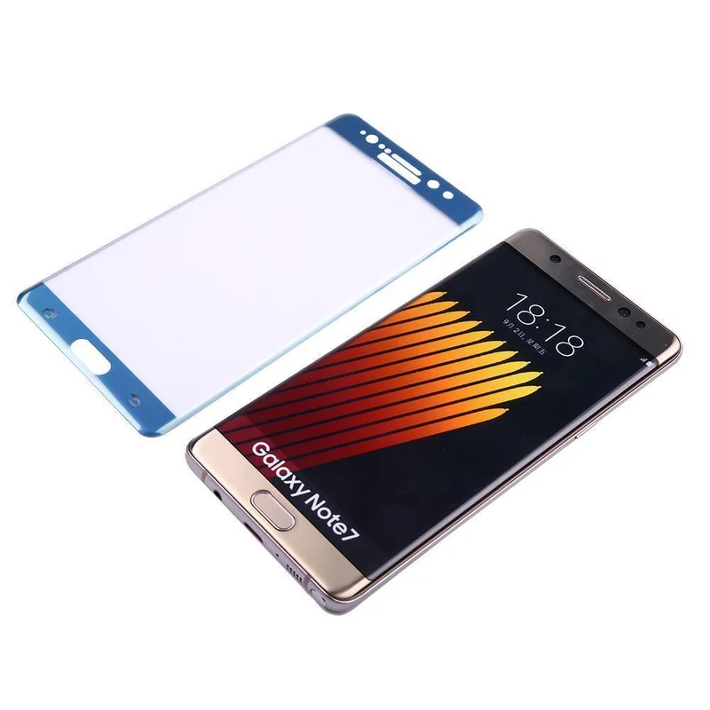 Gehärtetes Glas-Displayschutzglas für Samsung Note 7