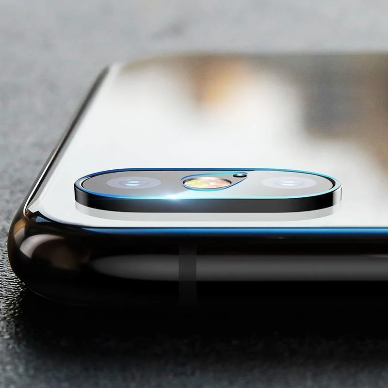 Baseus Gehärtetes Glas für das Rückkameraobjektiv des iPhone Xs Xs Max Kameraobjektiv-Schutzglasfolie für das iPhone Xs Xs Max 2018 9H Glas