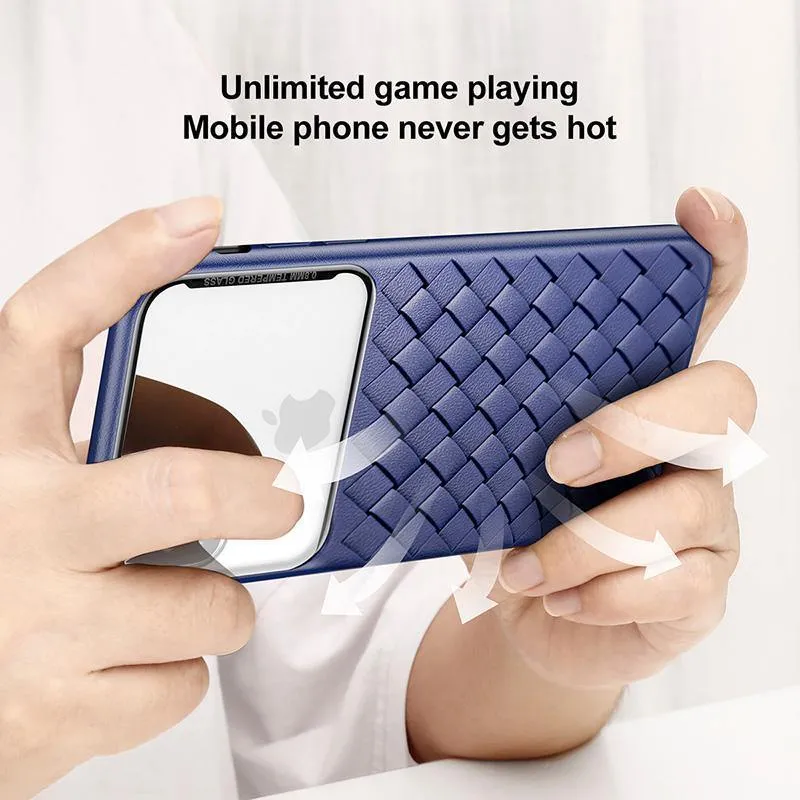 Baseus Grid Pattern Hülle für iPhone Xs Max Luxus Silikon + Hartglas Hülle für iPhone Xs Xs Max XR 2018 Telefonzubehör