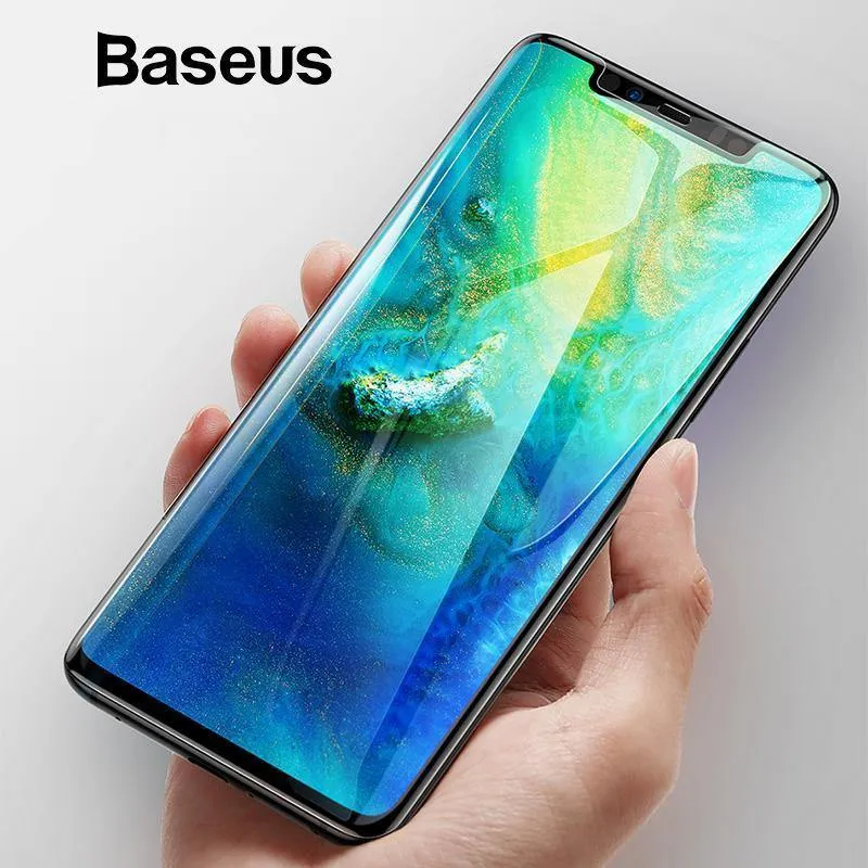 Baseus Schutzglas für Huawei Mate 20 20 Pro Displayschutz 3D-Oberfläche Volle Abdeckung aus gehärtetem Glas für Huawei Mate 20