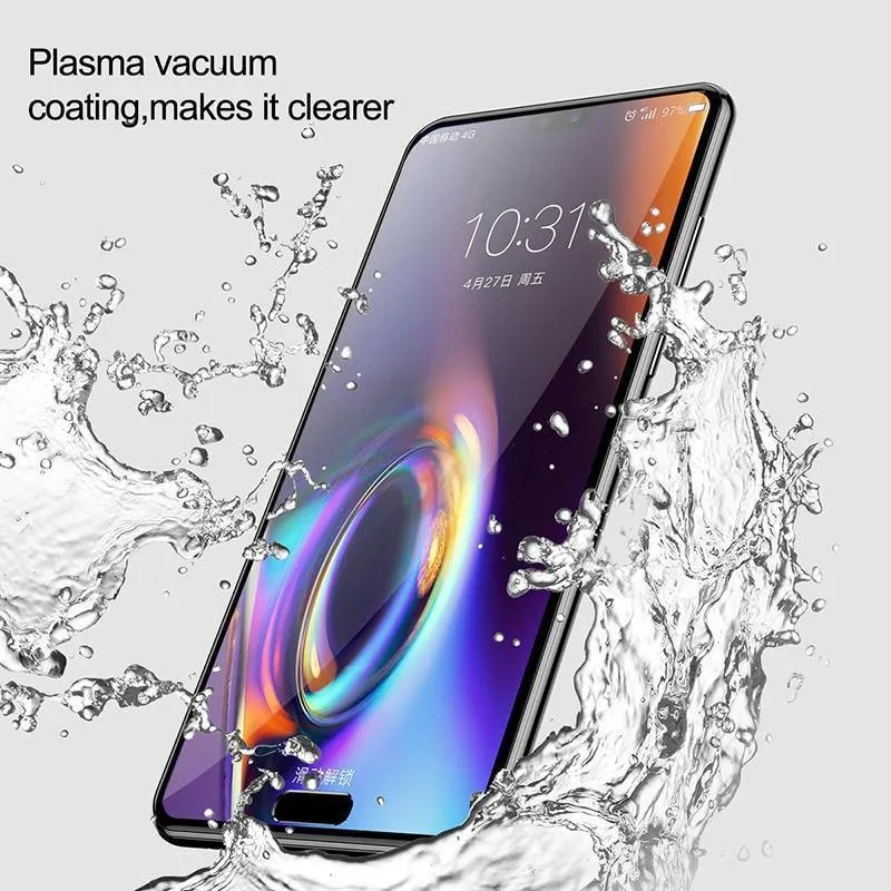 Baseus 0.3 mm 3D-Oberfläche, vollständige Abdeckung, Displayschutzfolie für Huawei P20 P20 Pro, gehärtetes Glas, 9H, Schutzglas für Huawei P20