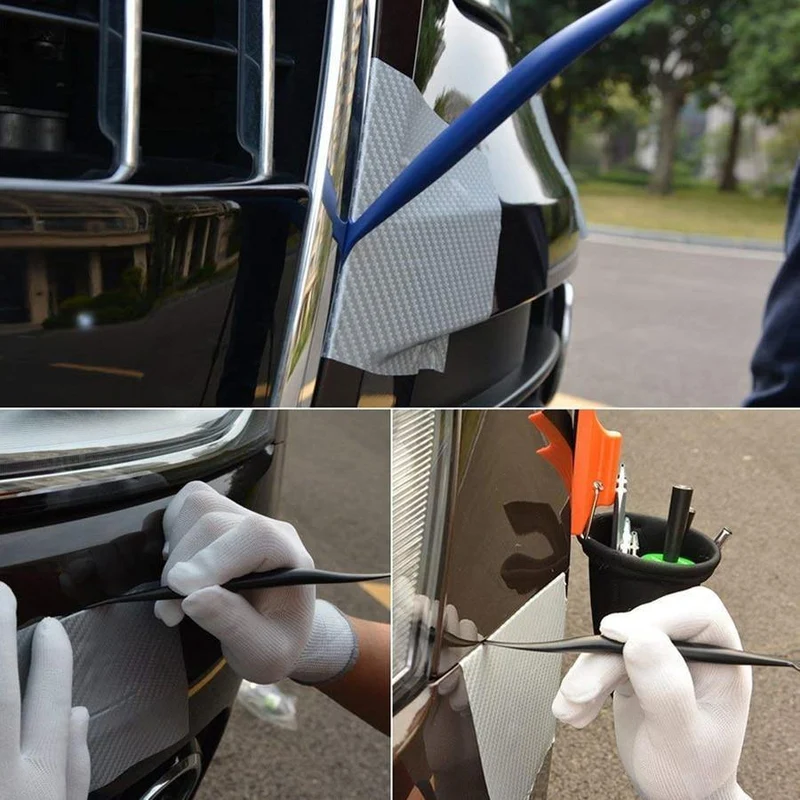 3pcs Universal Auto Vinyl Wrap Tuck Tools Dichtung Micro Rakel für Window Tint Anwendung