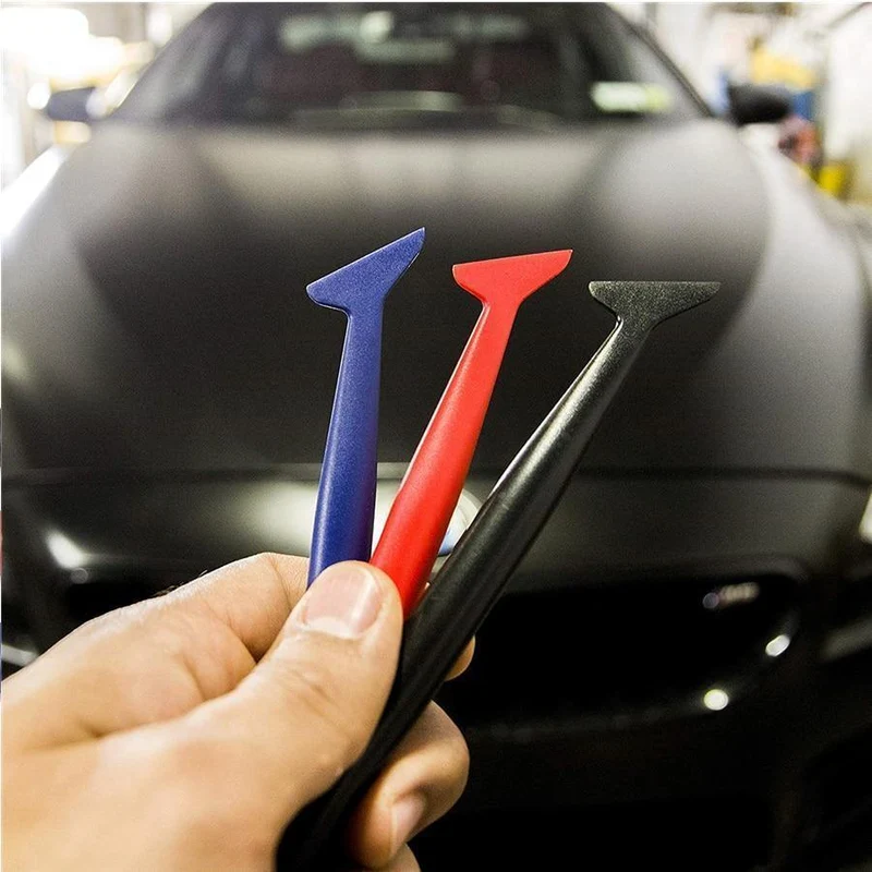 3pcs Universal Auto Vinyl Wrap Tuck Tools Dichtung Micro Rakel für Window Tint Anwendung