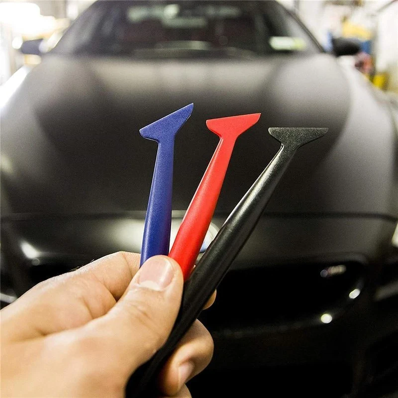3pcs Universal Auto Vinyl Wrap Tuck Tools Dichtung Micro Rakel für Window Tint Anwendung
