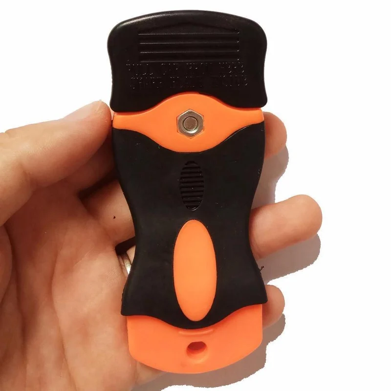 Fensterglas Tönungswerkzeug Keramikofen Farbe Rasiermesser Auto Aufkleber Alte Film Kleber Entfernen Messer 1.5 "Kohlenstoffstahlklingen E12 + 20M