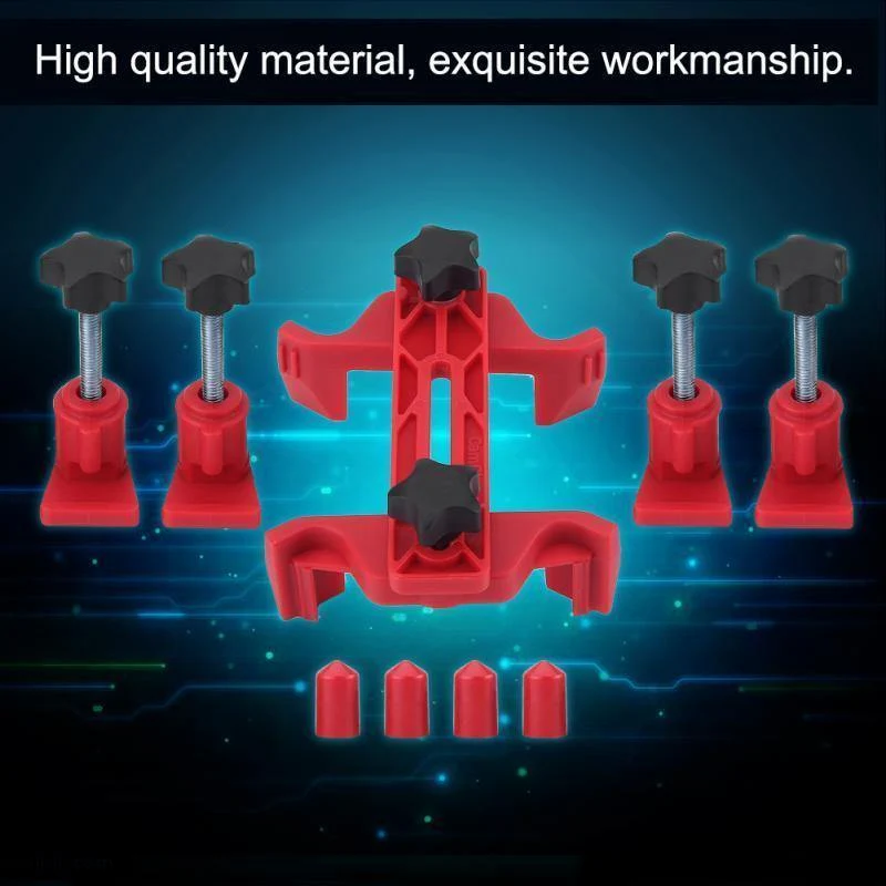 9 stücke Auto Dual Cam Klemme Nockenwelle Motor Timing Kettenrad Getriebe Locking Tool Kit Motor Timing Locking werkzeuge für auto