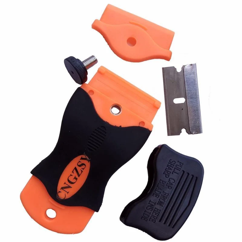 Car Wrap Tools Fensterreinigung Rasierklinge Ersatzklinge Mobiler Bildschirmreiniger Glasofen Keramik-Entferner 2E12 + E13